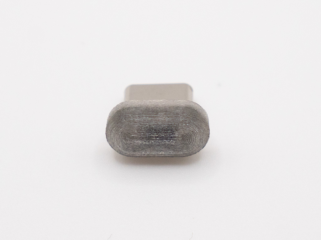 The LED end of SidePulse Dot, unlit