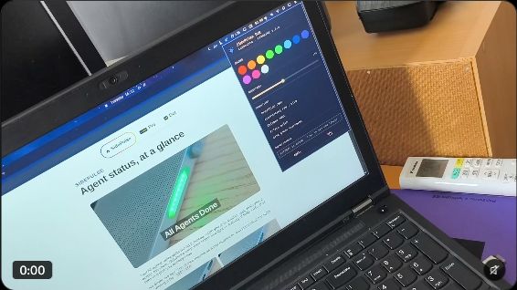 Reinier's SidePulse Dot Omarchy integration